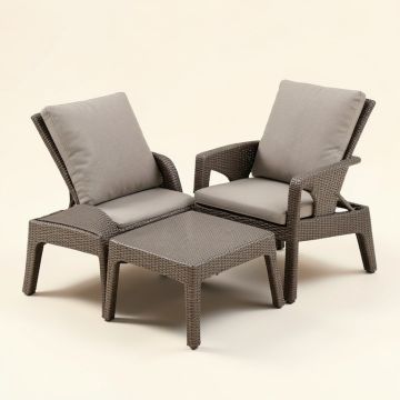 Fina Patio Chairs With Cushions (synthetic illustration; no displayed measurements)