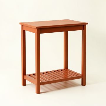 Hill Crossing Freestanding Laundry Folding Counter - Terracotta (synthetic illustration; no displayed measurements)