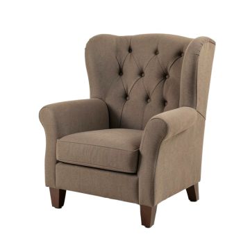 36 '' Wide Tufted Wingback Chair (synthetic illustration; no displayed measurements)
