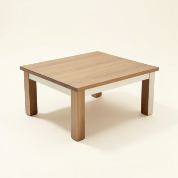 Oluna Solid Wood Coffee Table (synthetic illustration; no displayed measurements)