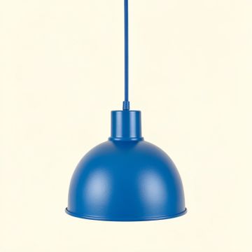 Alder Branch Pendant Light Suspended From One Plain Cable - Blue (synthetic illustration; no displayed measurements)