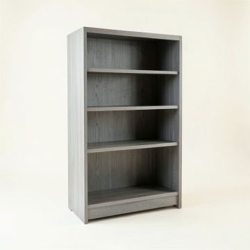 Heath Bridge Freestanding Bookcase - Gray (synthetic illustration; no displayed measurements)