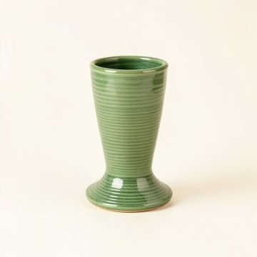 Dune Canyon Empty Candle Holder - Green (synthetic illustration; no displayed measurements)