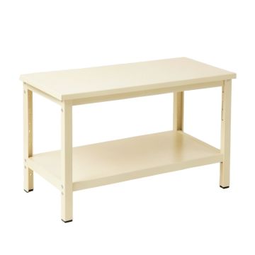 Lake Canyon Empty Workshop Workbench - Cream