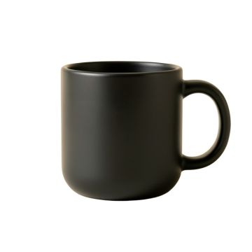 Heath Bluff Ceramic Mug - Black