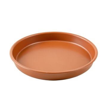 Linden Branch Serving Tray - Terracotta (synthetic illustration; no displayed measurements)