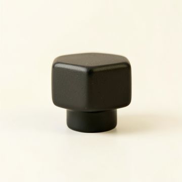 Pine Canyon Cabinet Knob Without Packaging - Black (synthetic illustration; no displayed measurements)