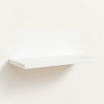 Brook Branch Wall-Mounted Shelf - White (synthetic illustration; no displayed measurements)
