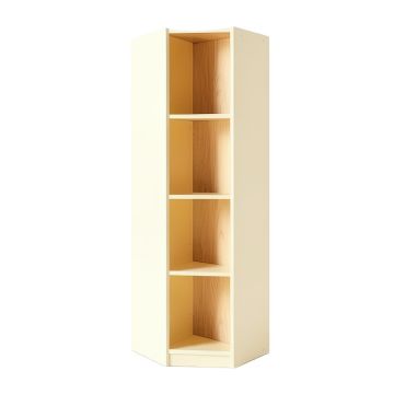 Elm Edge Narrow Cubby Tower - Cream
