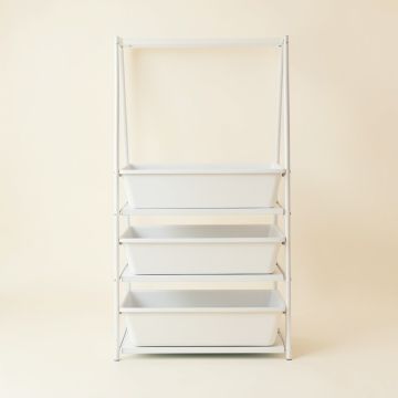 Brook Branch Empty Vertical Garden Frame - White (synthetic illustration; no displayed measurements)