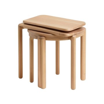 Cayetana Drum 2 Nesting Tables