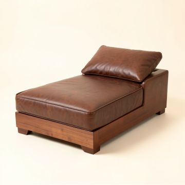 Gianlorenzo 65.3 '' Faux Leather Pillow Top Arm Sleeper (synthetic illustration; no displayed measurements)