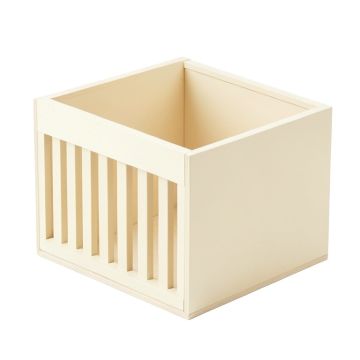 Pine Bend Empty Furniture-Style Litter Enclosure - Cream
