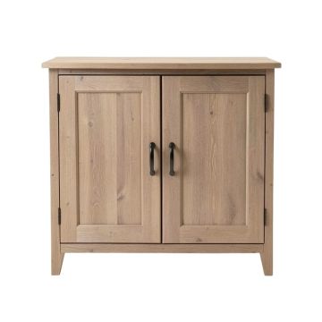 French Farmhouse 2 Door Accent Cabinet