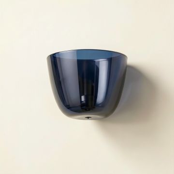 Stone Branch Wall Sconce Mounted On A Plain Wall - Navy (synthetic illustration; no displayed measurements)