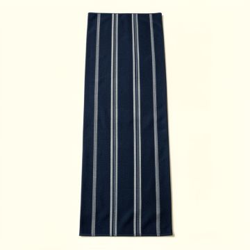 Wren Bend Narrow Runner Rug - Navy (synthetic illustration; no displayed measurements)