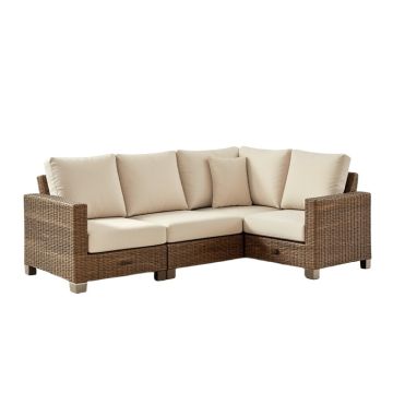 Isa Outdoor 2 Piece Sofa Seating Group With Cushions