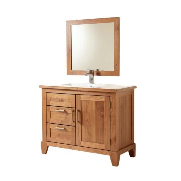 Chestnut 30 '' Single Bathroom Vanity Set