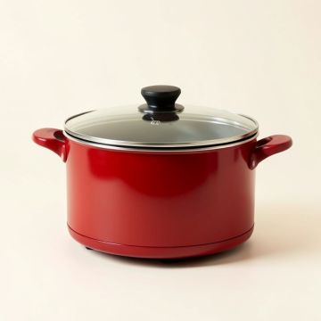 Taco Tuesday 2-Quart Fiesta Slow Cooker With Tempered Glass Lid (synthetic illustration; no displayed measurements)