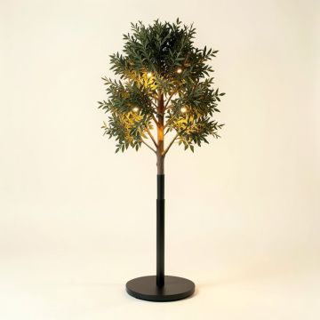 Brightech Tree Led Spotlight Super Bright 3 Light Standing Floor Lamp , Jet Black (synthetic illustration; no displayed measurements)