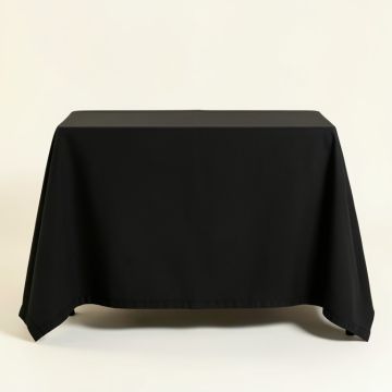 Fern Falls Flat Bed Sheet - Black (synthetic illustration; no displayed measurements)