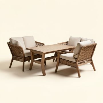 Ajanay Patio 3 Piece Seating Group (synthetic illustration; no displayed measurements)