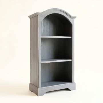 Ash Bluff Freestanding Bookcase - Gray (synthetic illustration; no displayed measurements)