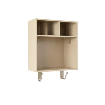 Olive Bend Wall-Mounted Entryway Organizer Shelf - Beige