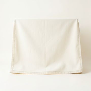 Maple Canyon Flat Bed Sheet - Cream (synthetic illustration; no displayed measurements)