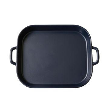 Hazel Bend Serving Tray - Navy