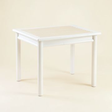 Aspen Canyon Patio Table - White (synthetic illustration; no displayed measurements)