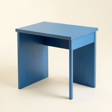 Fern Arc Small Writing Desk - Blue (synthetic illustration; no displayed measurements)