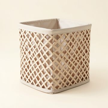 Sedgwick Lattice Rectangle Laundry Hamper Set (synthetic illustration; no displayed measurements)
