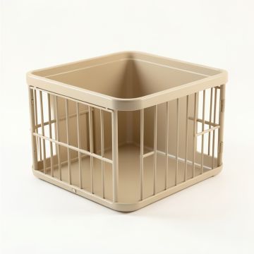Willow Canyon Empty Furniture-Style Pet Crate - Beige (synthetic illustration; no displayed measurements)