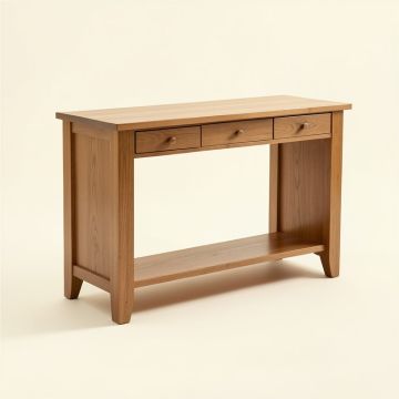 Amalia 46 '' Solid Wood Console Table (synthetic illustration; no displayed measurements)