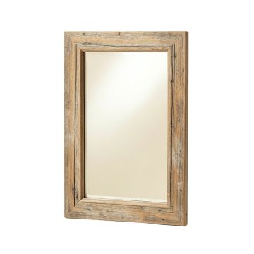 Swenson Rustic Distressed Vanity Mirror