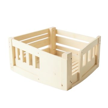 Stone Dell Empty Furniture-Style Pet Crate - Cream (synthetic illustration; no displayed measurements)
