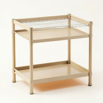 Flint Bluff Empty Countertop Canister Rack - Beige (synthetic illustration; no displayed measurements)