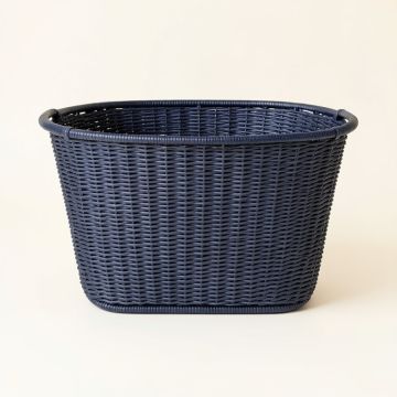 Alder Bend Laundry Hamper - Navy (synthetic illustration; no displayed measurements)