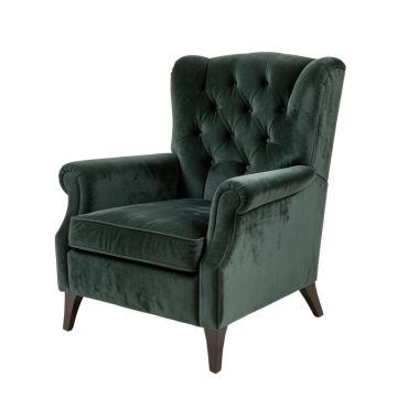 Dutton 25.5 '' Wide Tufted Wingback Chair