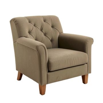 Bolebroke 38.25 '' Wide Tufted Polyester Armchair