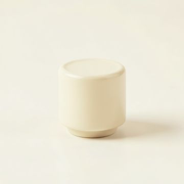 Sage Crest Cabinet Knob Without Packaging - Ivory (synthetic illustration; no displayed measurements)