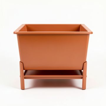 Birch Arc Empty Raised Planter (synthetic illustration; no displayed measurements)