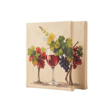 2 Piece Wine Wall Décor Set