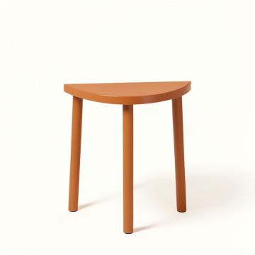 Flint Brook Compact Balcony Table - Terracotta (synthetic illustration; no displayed measurements)