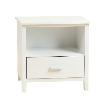 Reed Field Nightstand - White