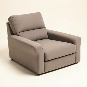 Double Chaise Lounge Floor Couch (synthetic illustration; no displayed measurements)
