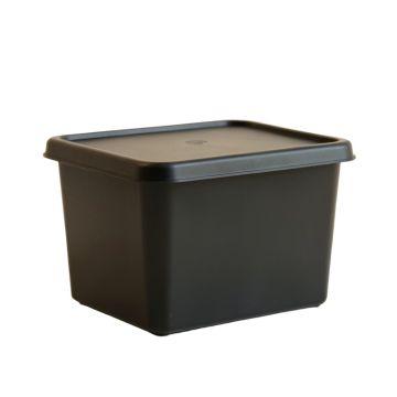 Birch Brook Closed Outdoor Storage Box - Black