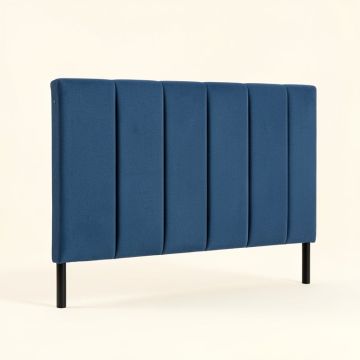 Nautical Upholstered Panel Headboard (synthetic illustration; no displayed measurements)