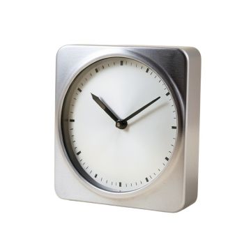 Industrial Analog Metal Quartz Tabletop Clock